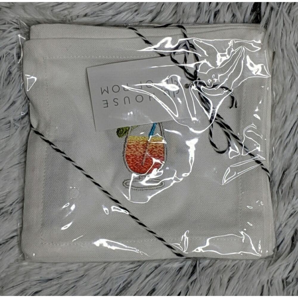 House of Pom Emoji Cocktail Napkins - NIP